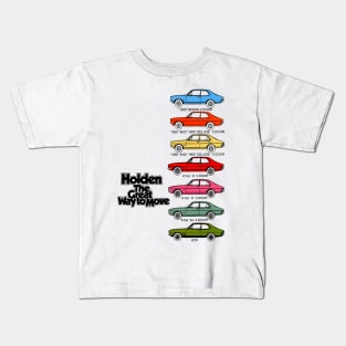 1972 HOLDEN TORANA - brochure Kids T-Shirt